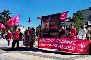 Odmawiali różaniec w intencji zatrzymania aborcji
