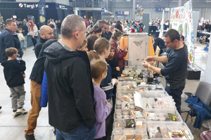 Ogromne zainteresowanie egzotycznymi zwierzętami w Targach Kielce