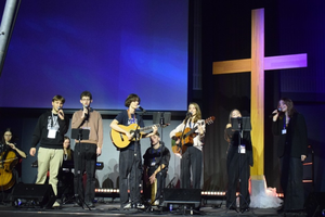 40. Światowe Dni Młodzieży Diecezji Kieleckiej. Młodzi ludzie spotkali się w Targach Kielce