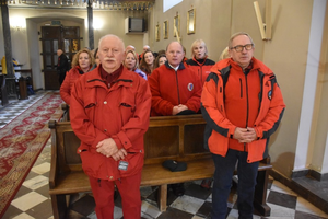 Przewodnicy spotkali się z biskupem Janem Piotrowskim na Karczówce