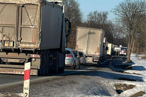 Zderzenie dwóch aut w Napękowie