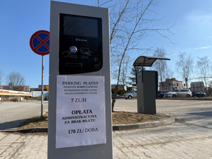 Parking przy Kościuszki już płatny