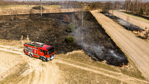 Pożary i tlenek węgla. Strażacy mieli ręce pełne pracy