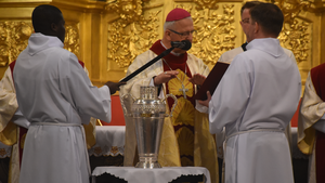 Msza Krzyżma Świętego. Kapłani z całej diecezji modlili się w katedrze