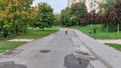 Z dużej chmury mały Broadway