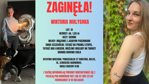 Zaginęła 31-letnia Wiktoria Malyshka