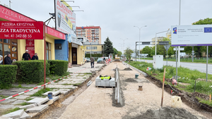 Powstaje nowa ścieżka rowerowa. Tym razem przy ul. Sandomierskiej