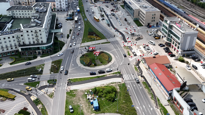 Przy dworcu powstanie tymczasowe rondo. Będą korki?