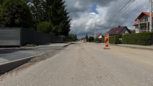 Na ulicy Batalionów Chłopskich ułożą asfalt w nocy