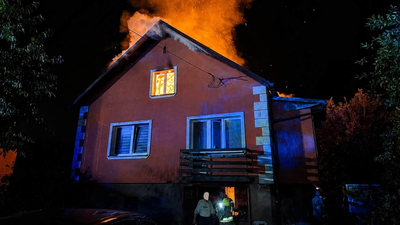 Nocny pożar domu w Janowie. Straty są ogromne