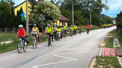 Rowerowi pielgrzymi już blisko Jasnej Góry