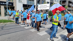 Dalsza część protestu MPK. Znów oflagują autobusy