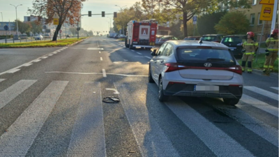 Potrącenie na przejściu dla pieszych w Kielcach. 50-latka trafiła do szpitala