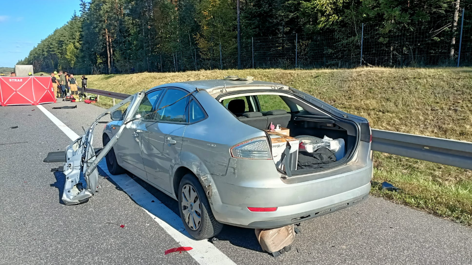 Śmiertelny wypadek na S7. Droga w kierunku Skarżyska-Kamiennej zablokowana