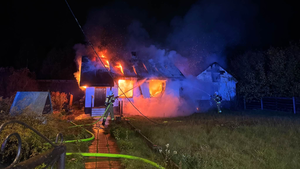 Tragiczny pożar w miejscowości Kozów. Nie żyje kobieta 